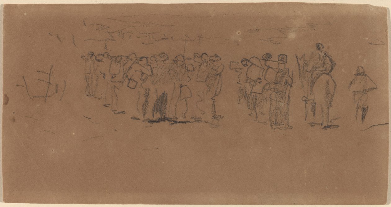 Vorbereitung für den Marsch von Winslow Homer