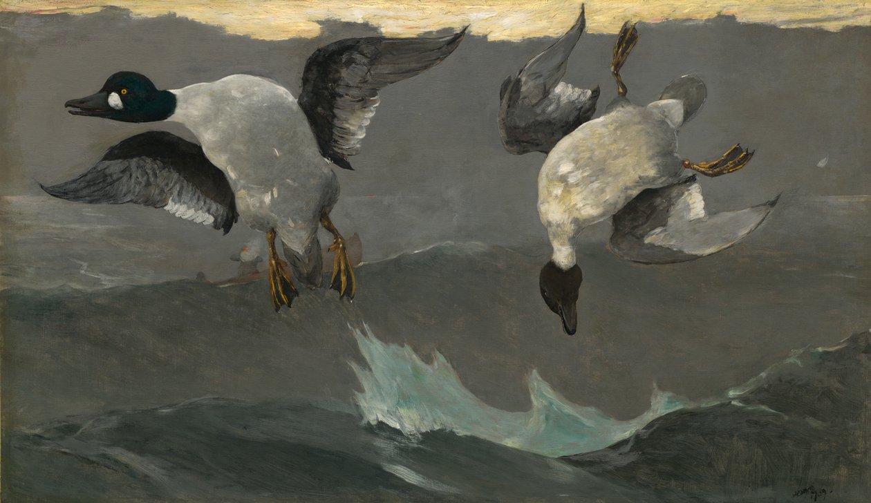 Rechts & Links von Winslow Homer