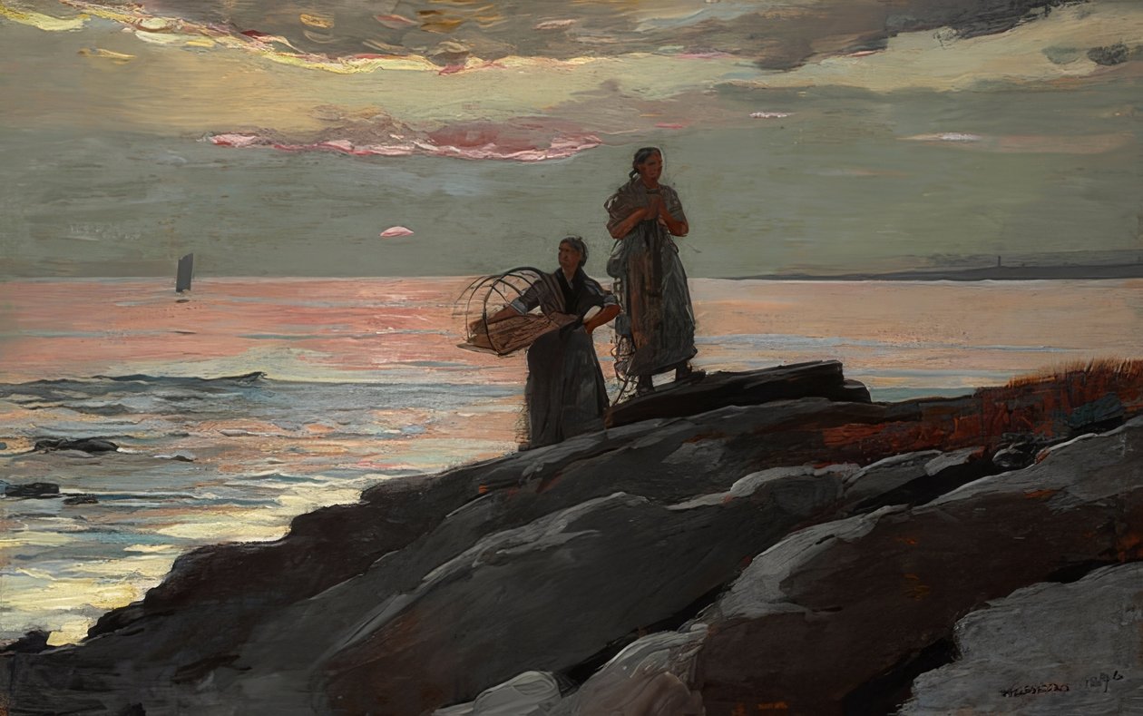 Saco Bay von Winslow Homer