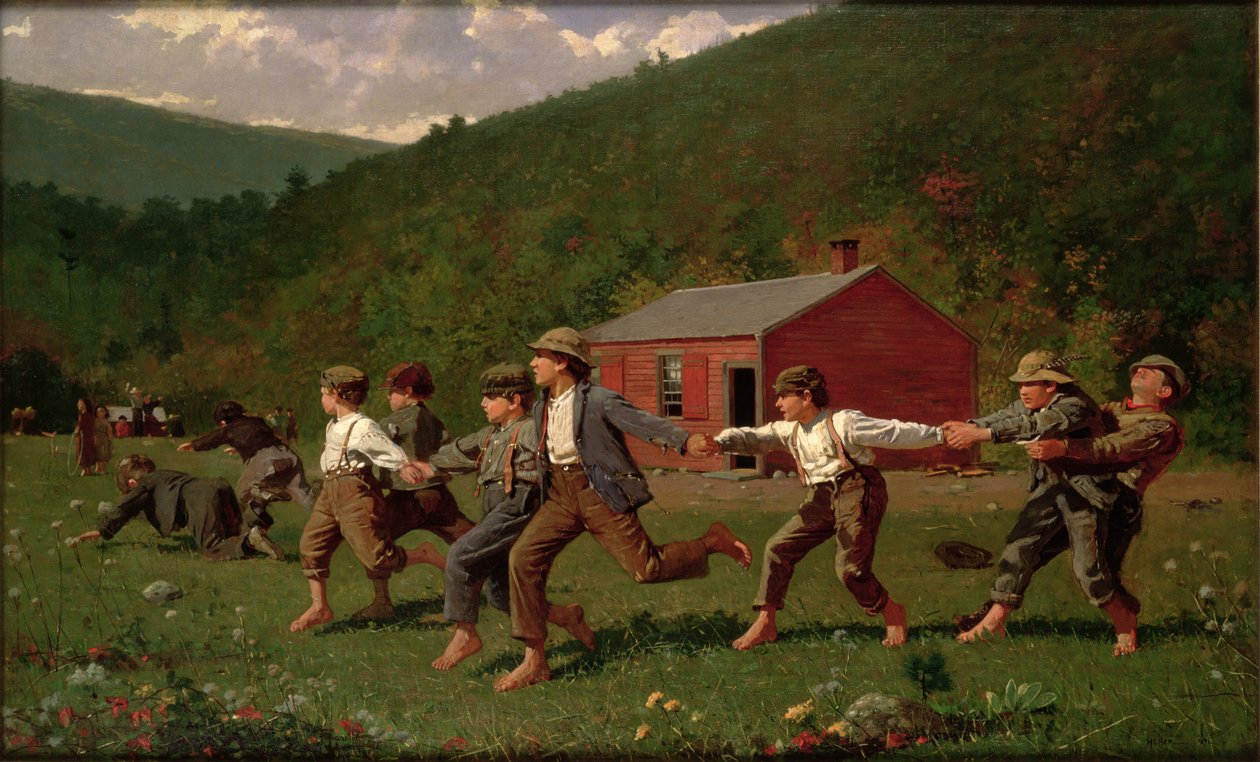 Fang die Peitsche von Winslow Homer