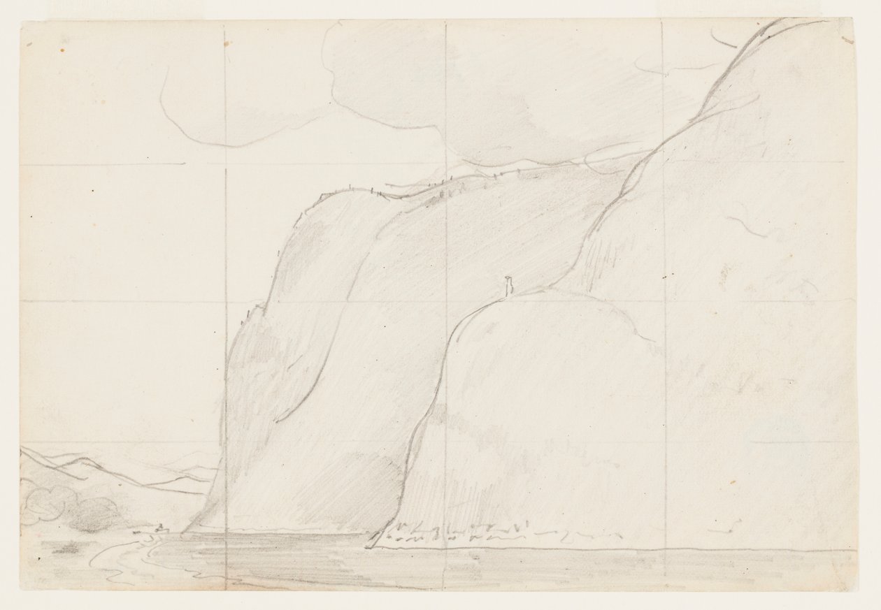 Studie für "Cape Trinity, Saguenay River" von Winslow Homer