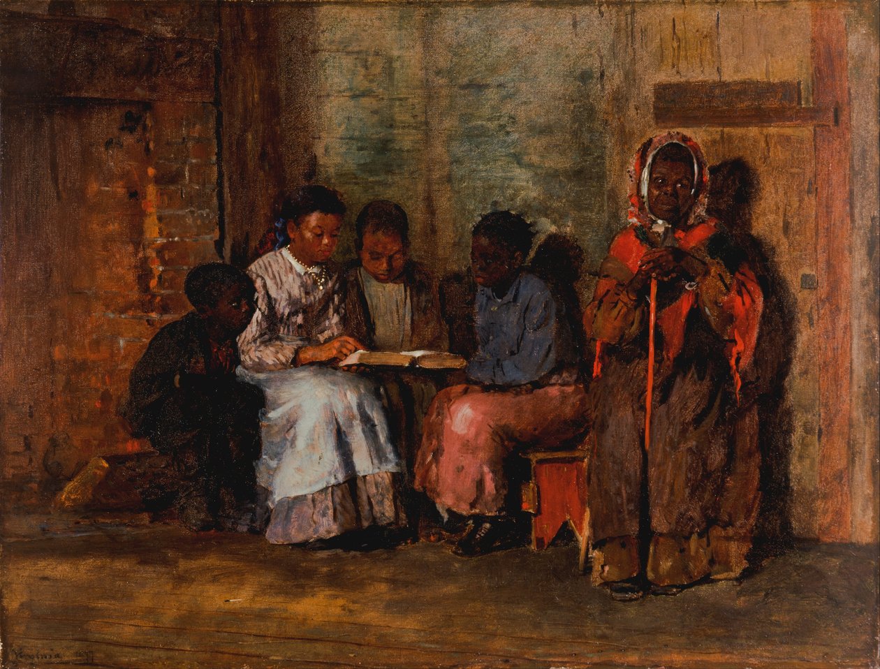 Sonntagmorgen in Virginia von Winslow Homer