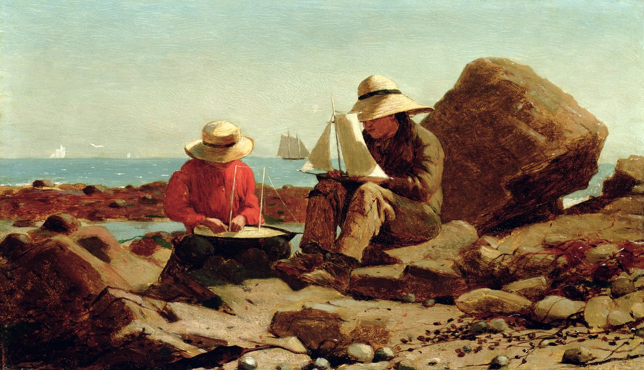Die Bootsbauer von Winslow Homer