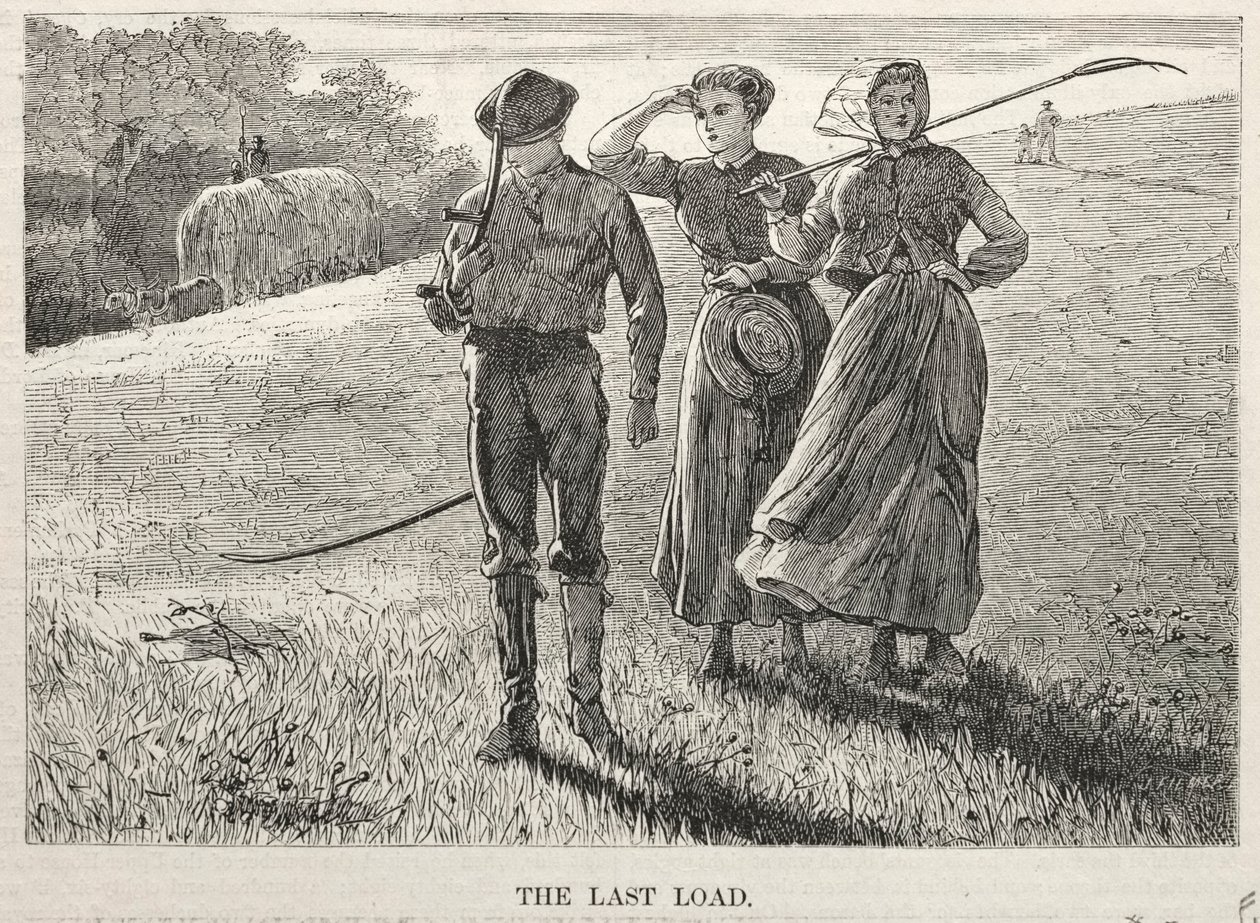 Die letzte Ladung, 1869 von Winslow Homer