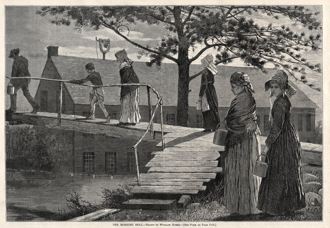 Die Morgenklingel von Winslow Homer