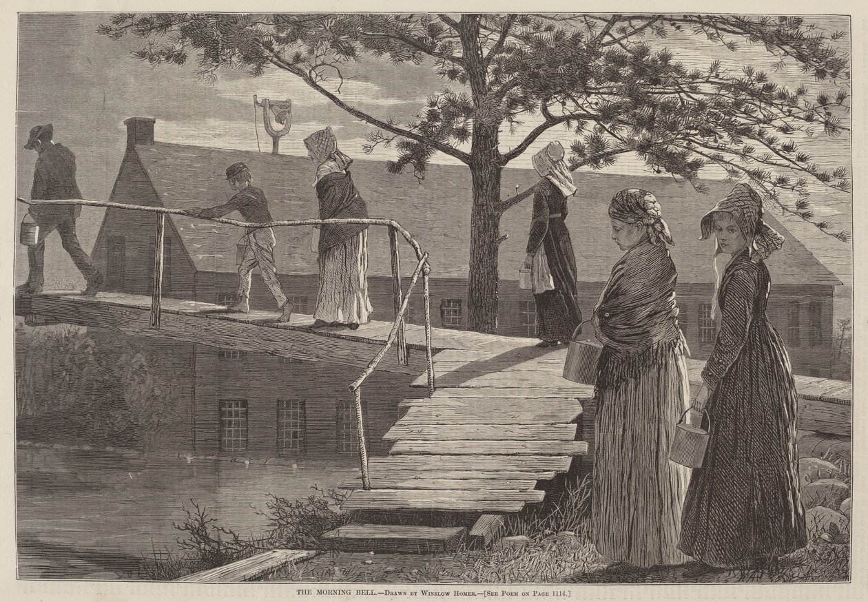 Die Morgenklingel von Winslow Homer