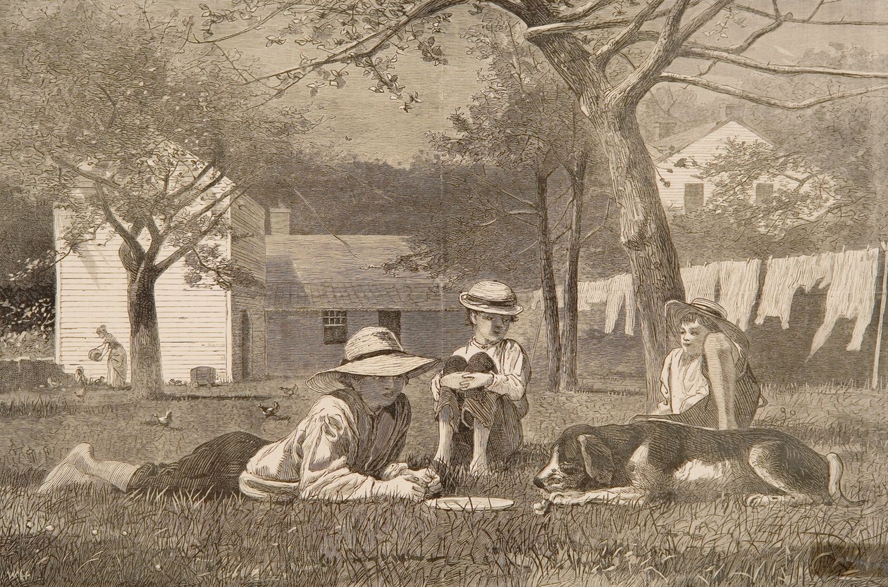 Die Mittagspause von Winslow Homer