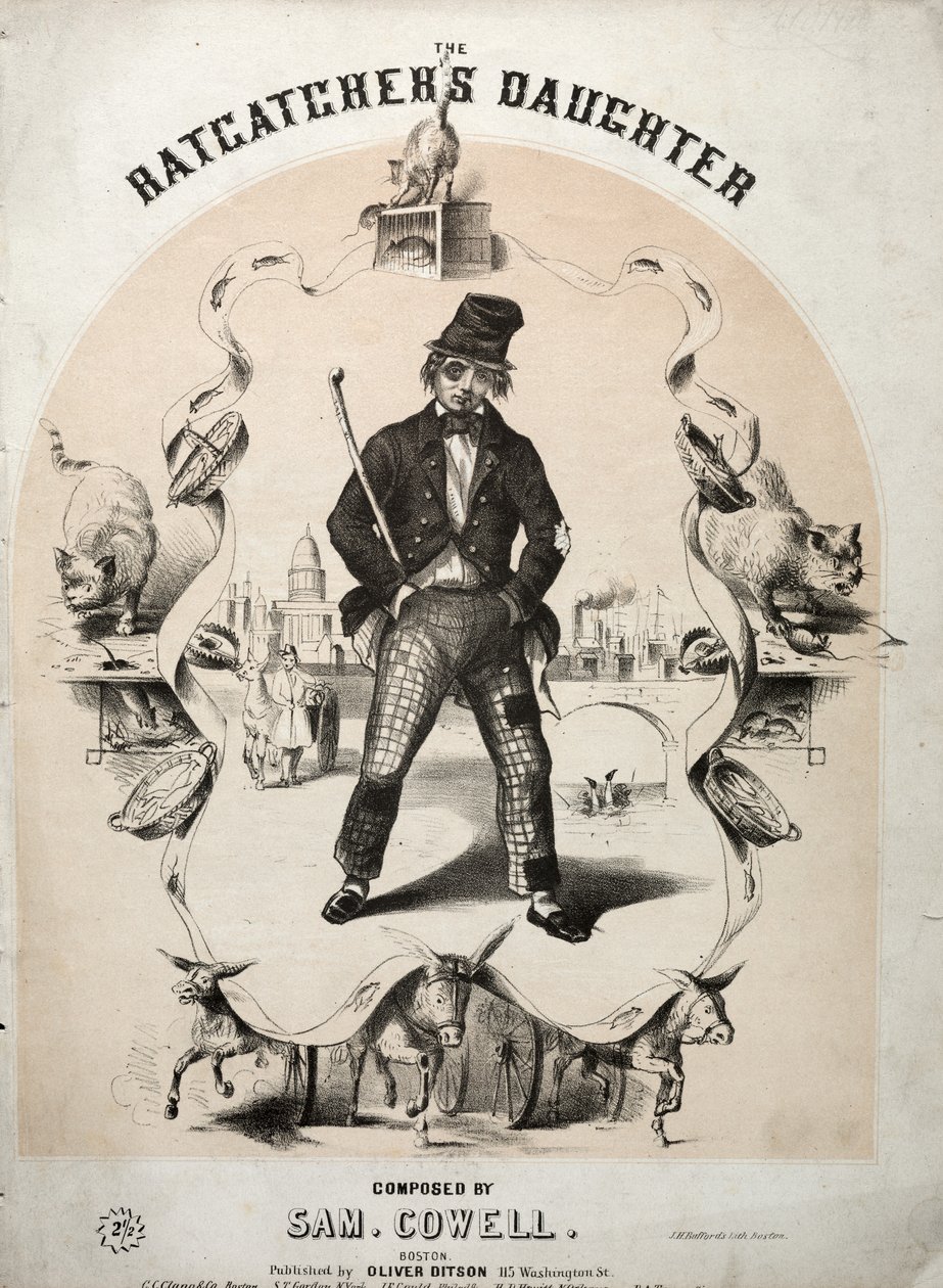 Die Tochter des Rattenfängers - Notenblatt von Winslow Homer
