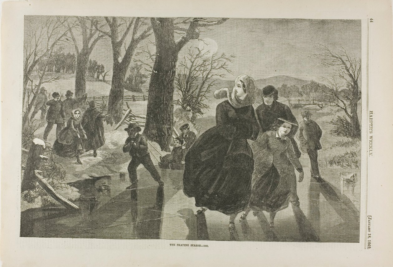 Die Schlittschuhsaison von Winslow Homer