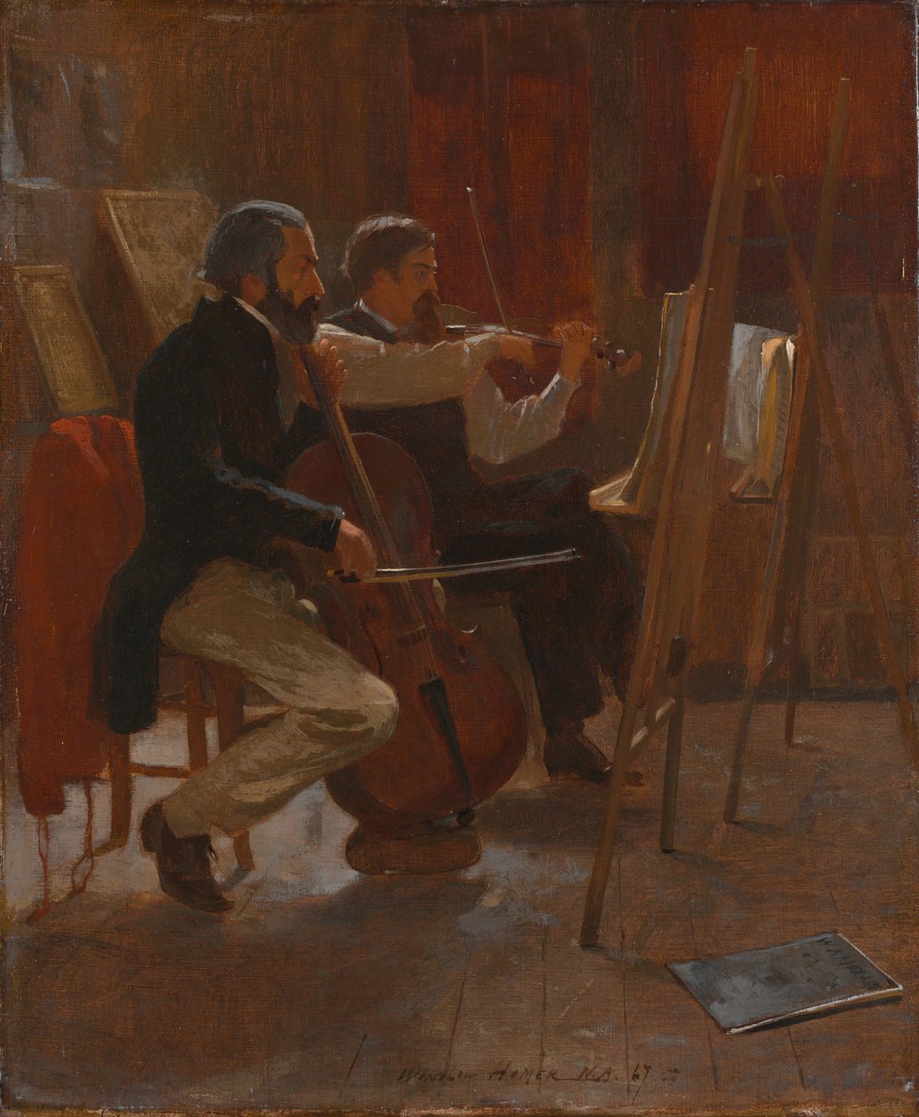 Das Atelier von Winslow Homer