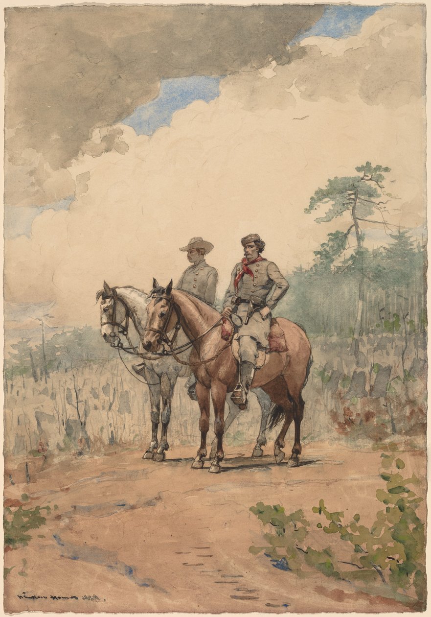 Zwei Späher von Winslow Homer