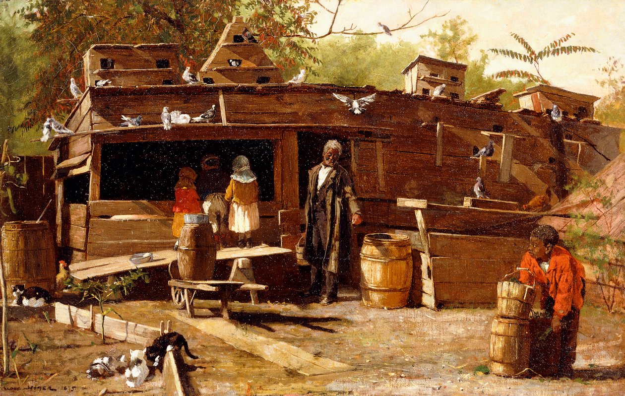 Onkel Ned zu Hause, 1875 von Winslow Homer