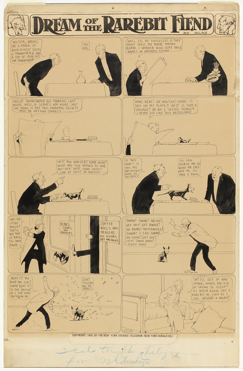 Traum des Rarebit-Fiends von Winsor McCay