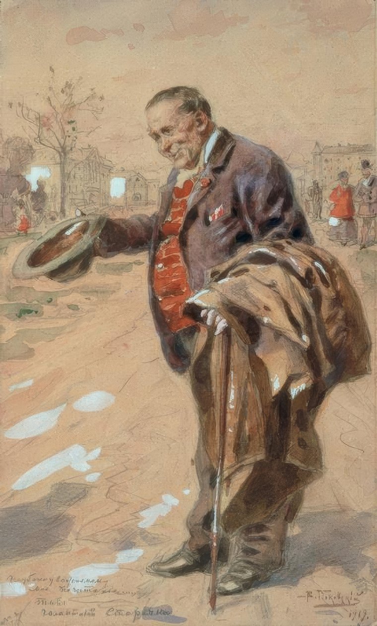 Der galante ältere Herr von Wladimir Jegorowitsch Makowski