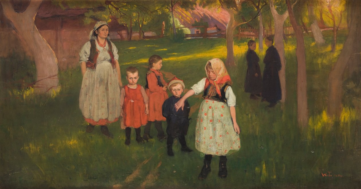 Besitztümer oder Die Familie des Künstlers von Wlodzimierz Tetmajer