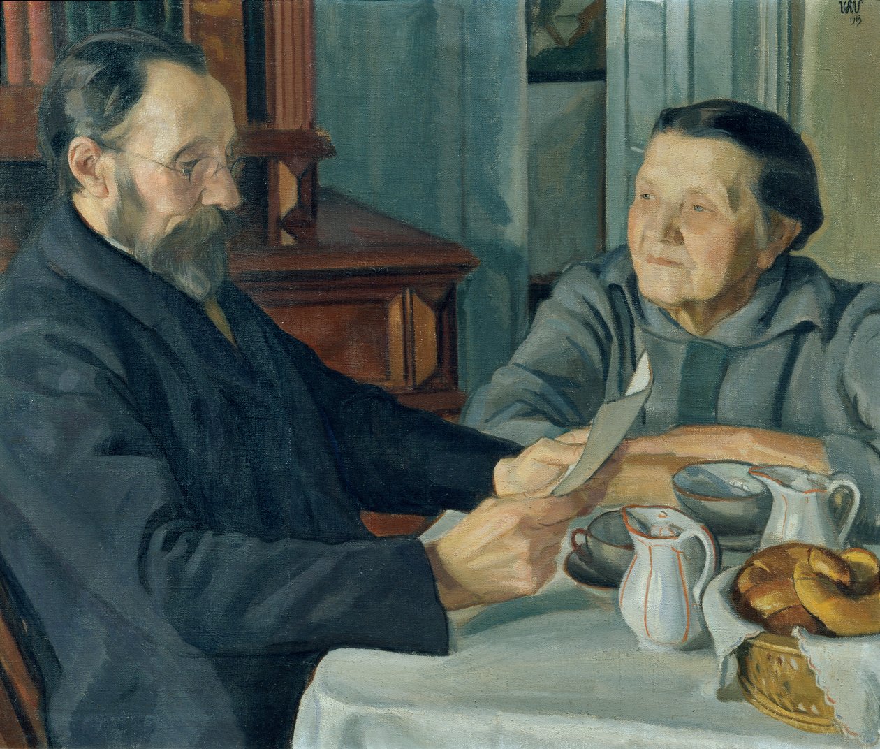 Eltern des Künstlers von Wojciech Stanislaw Weiss