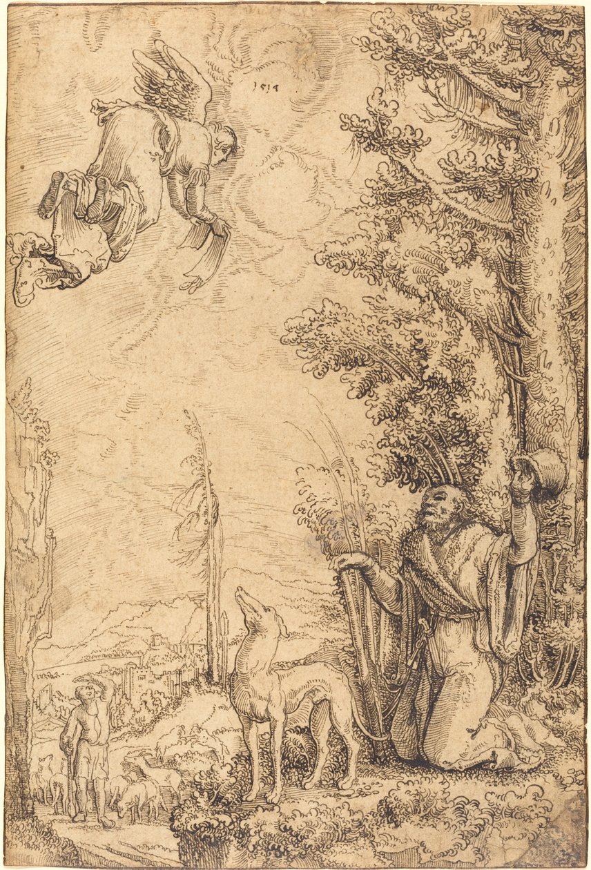 Die Verkündigung an Joachim von Wolf Huber