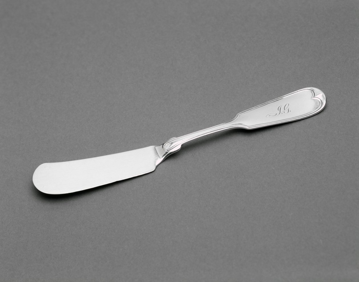 Buttermesser, ca. 1845-1864 (Silber) von Wood and Hughes