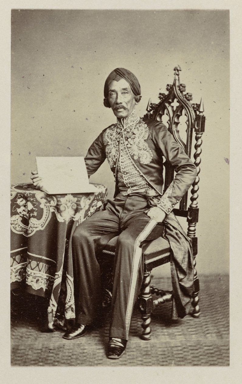 Der Maler Raden Saleh von Woodbury and Page