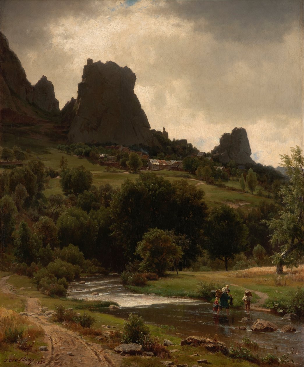 Sommer Pastorale (Ansicht von Kallenfels) von Worthington Whittredge