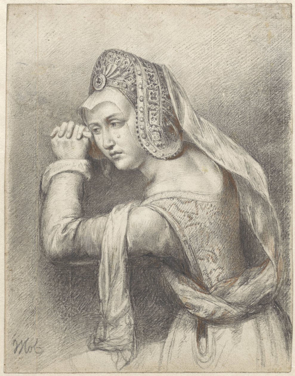 Weinende Maria Magdalena von Woutherus Mol