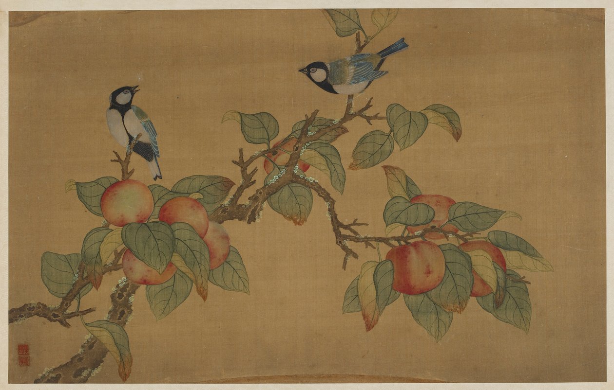 Vögel und Früchte von Wu Zhang