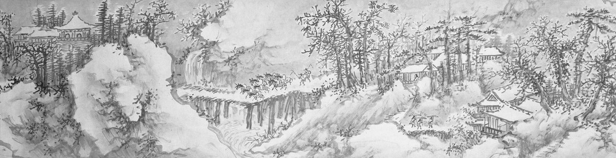 Winterlandschaft von Xie Shichen