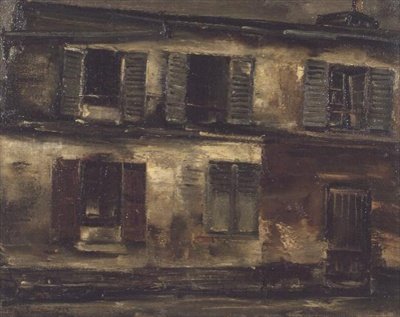 Straße in Paris von Yazo Saeki