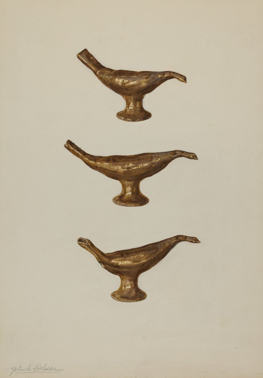 Deutsche Pfeife, ca. 1939 von Yolande Delasser