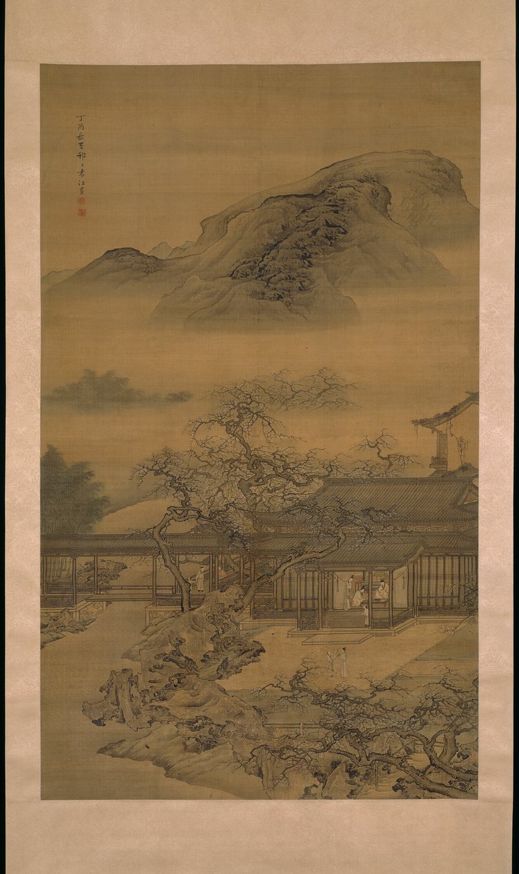 Frühling im Han-Palast ankommend von Yuan Jiang