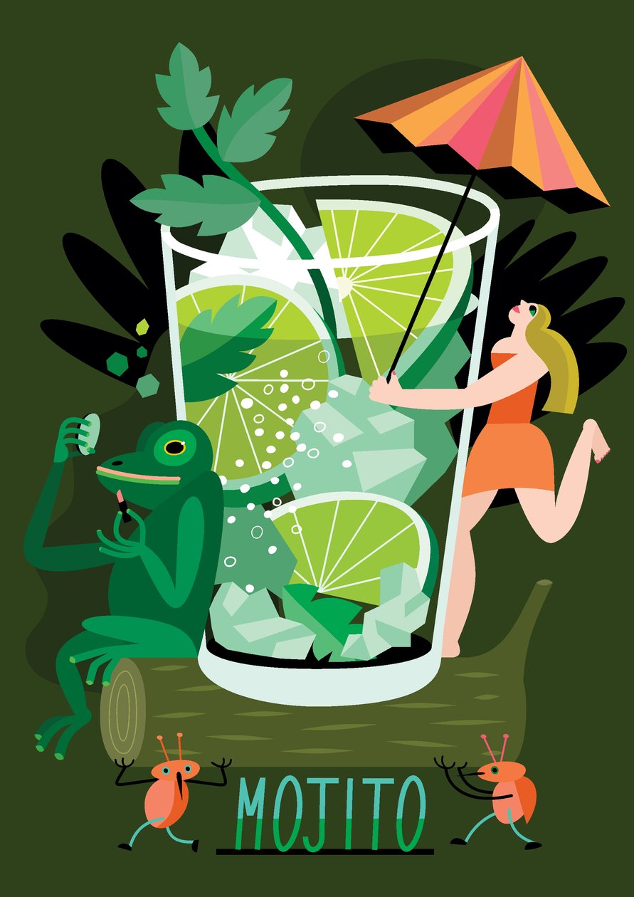 Mojito, 2017 von Yulia Drobova