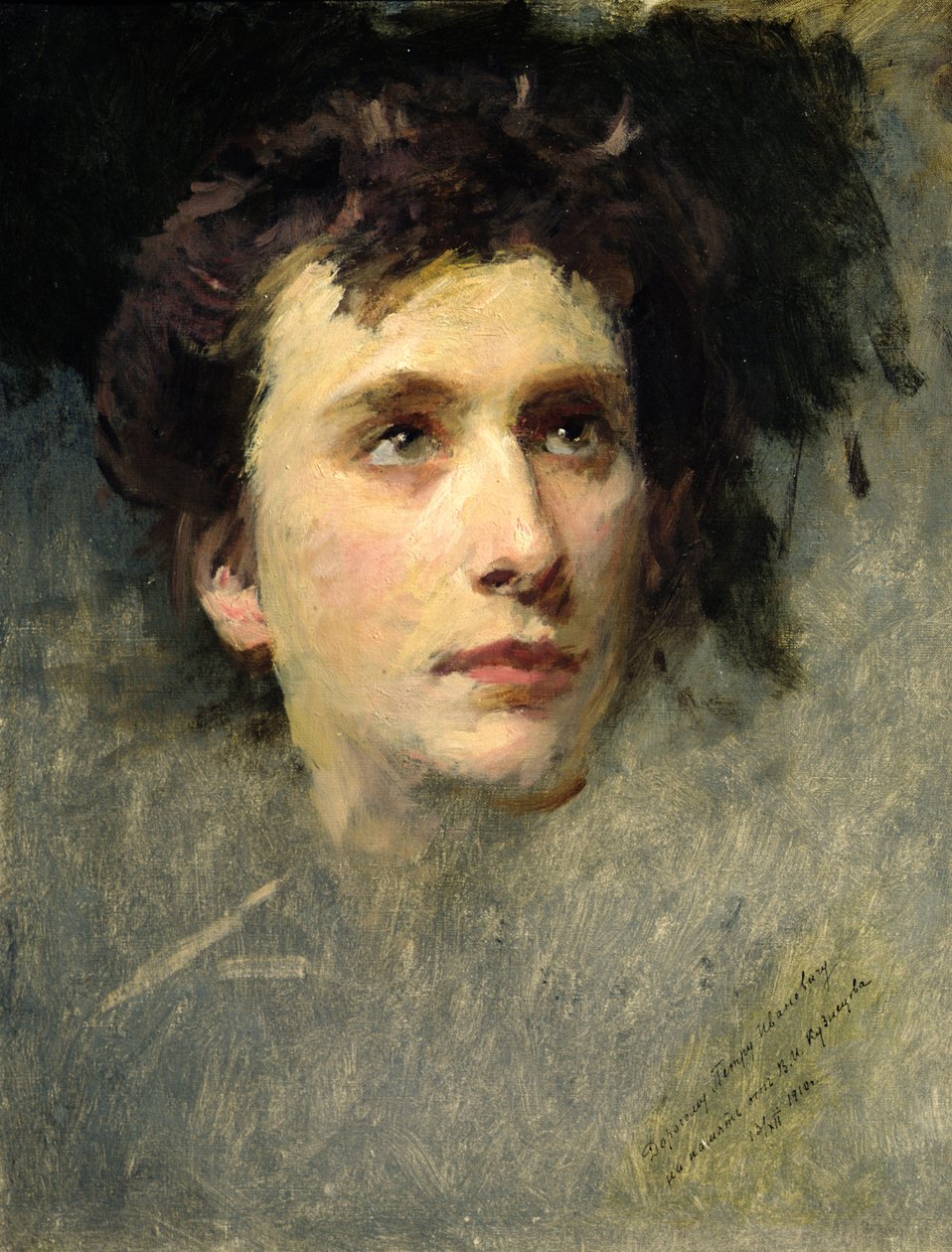 Porträt des Komponisten Pjotr Iljitsch Tschaikowski, 1850er von Yury Jacovlevich Lehman