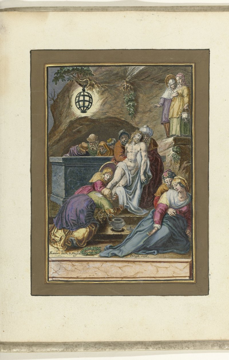 Grablegung von Zacharias Dolendo