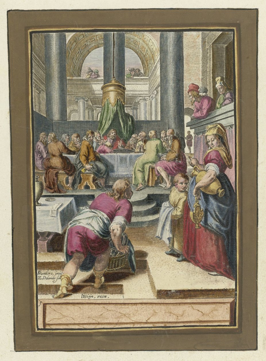 Das letzte Abendmahl von Zacharias Dolendo