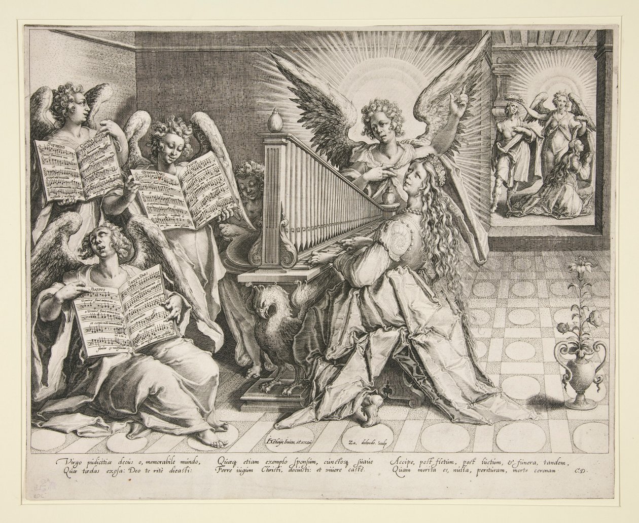 St. Cäcilia spielt die Orgel von Zacharias Dolendo