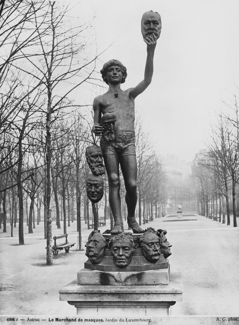 Der Maskenverkäufer, 1883 von Zacharie Astruc