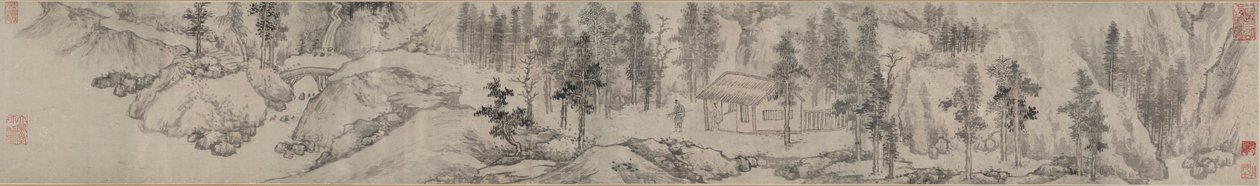 Holzfäller und Ehefrau von Zha Shibiao
