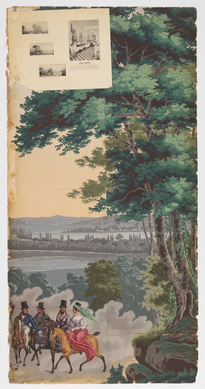Szenisches Amerika von Zuber and Cie, Rixheim, Alsace