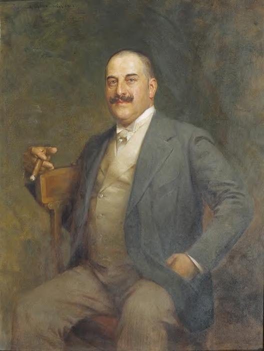 Porträt eines Mannes von Zygmunt Ajdukiewicz