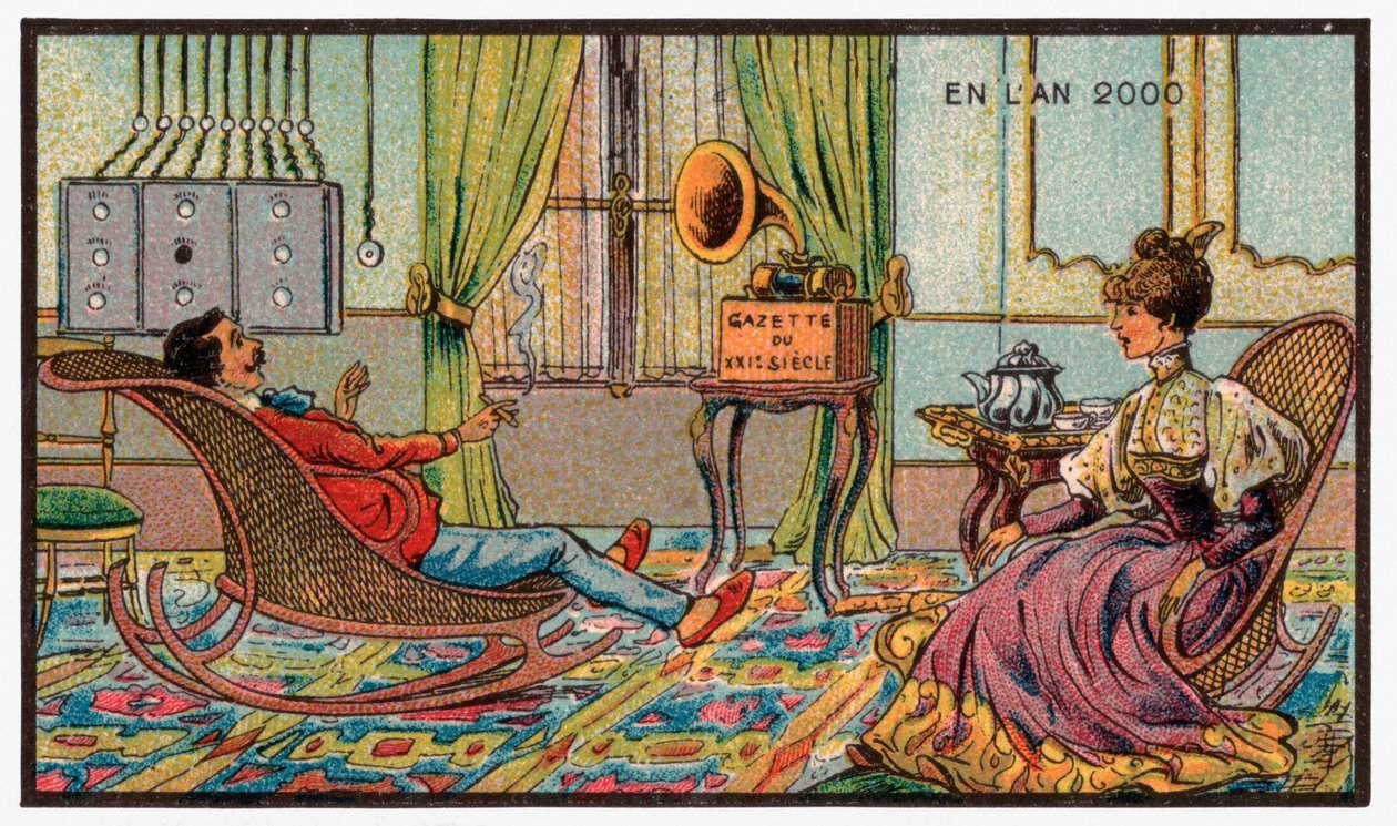 Ein Grammophon von . .