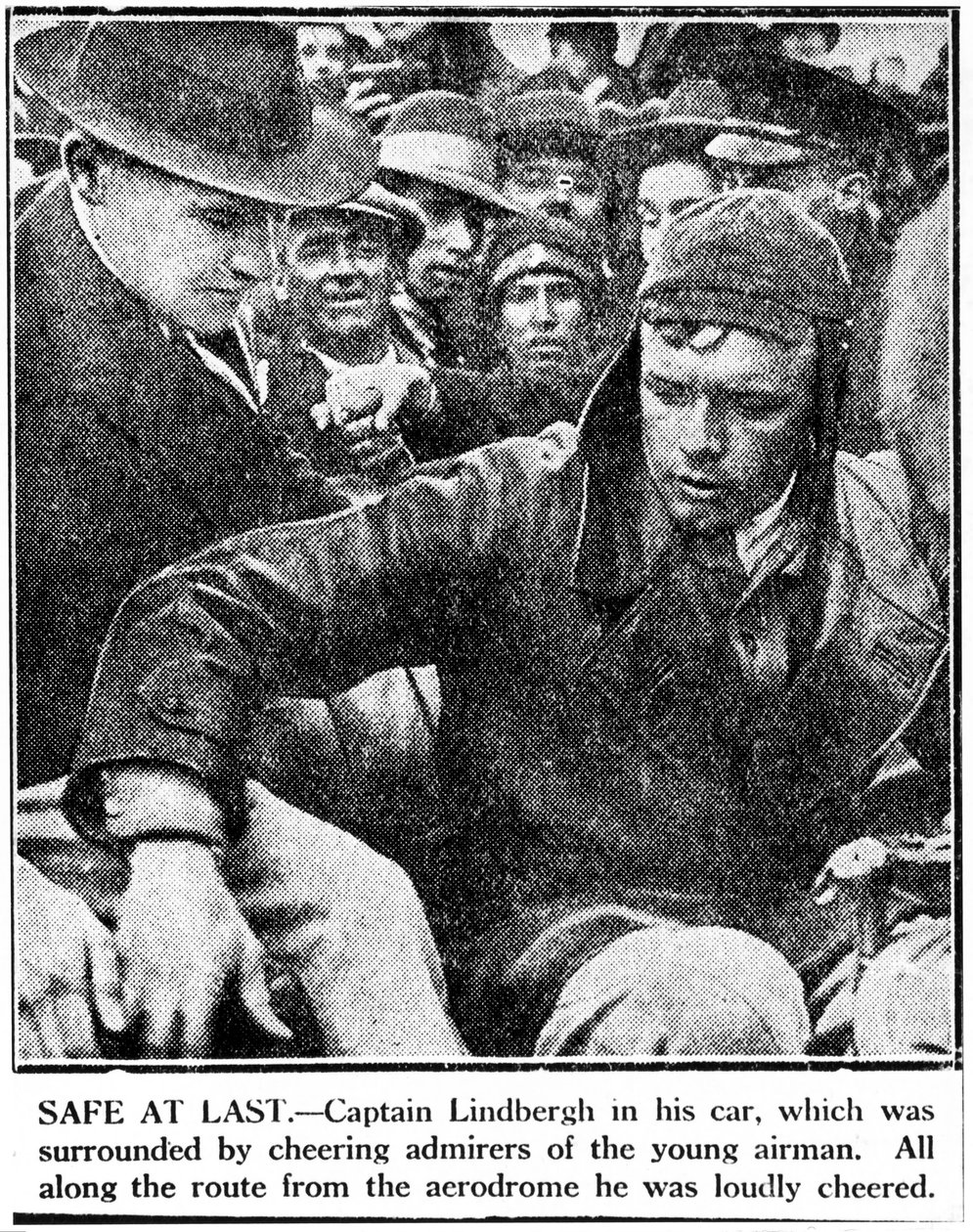 Charles Augustus Lindbergh, amerikanischer Pilot, ca. 1920er Jahre von Ferdinand Georg Waldmuller