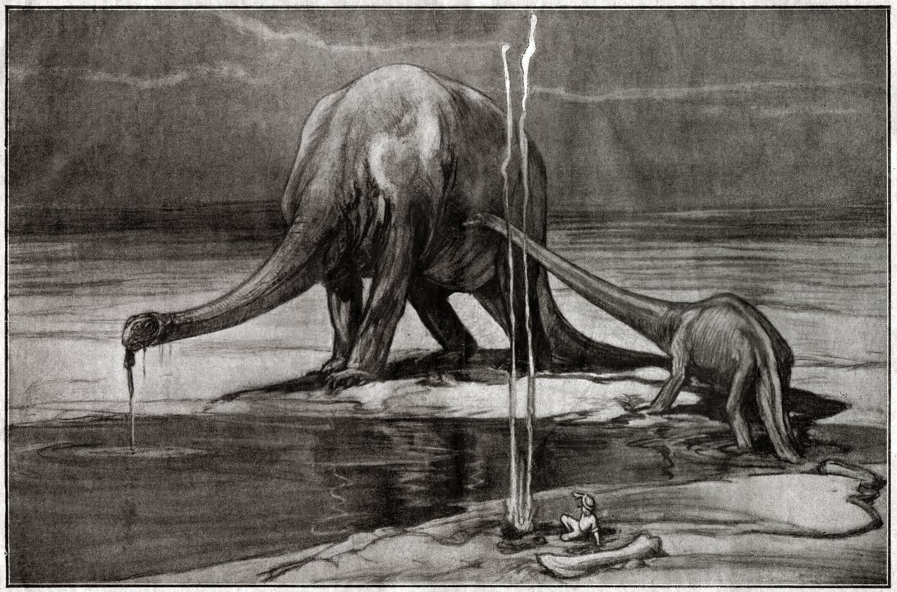Dinosaurier in Afrika von . .