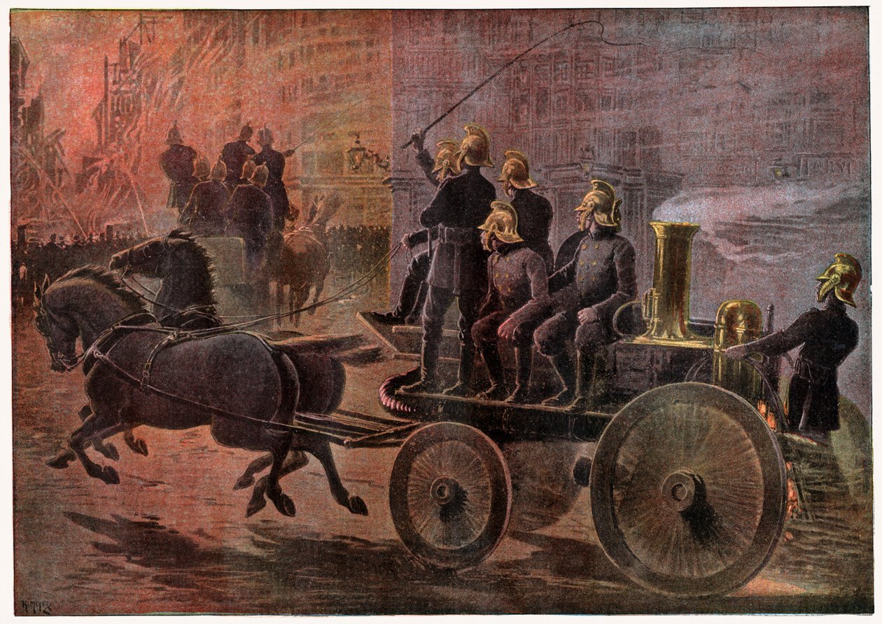 Feuer in London von . .