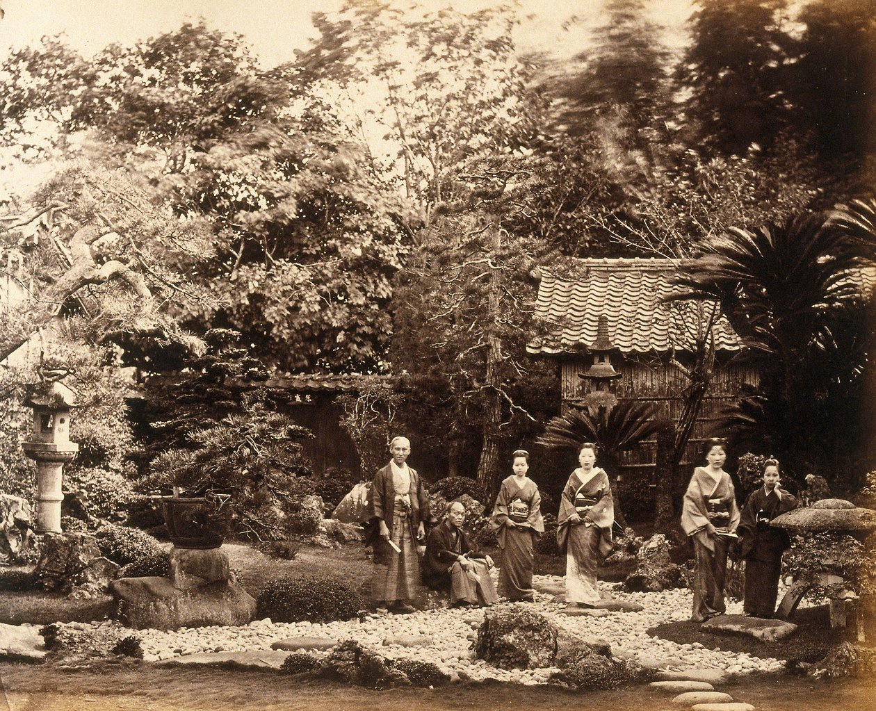 Garten in Hara von John Pardon