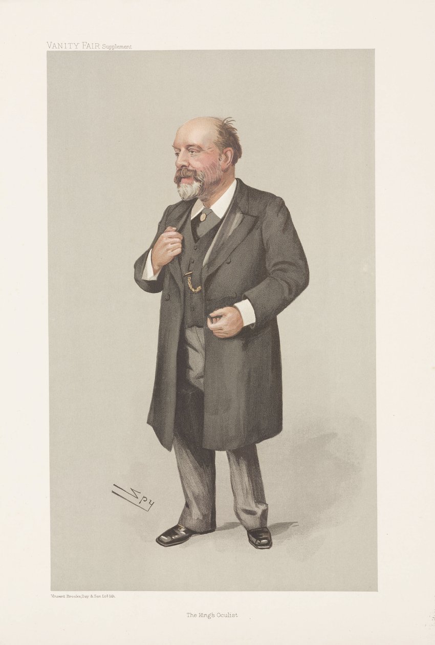 George Anderson Critchett, Augenchirurg von Frederick (attr. to) Barnard