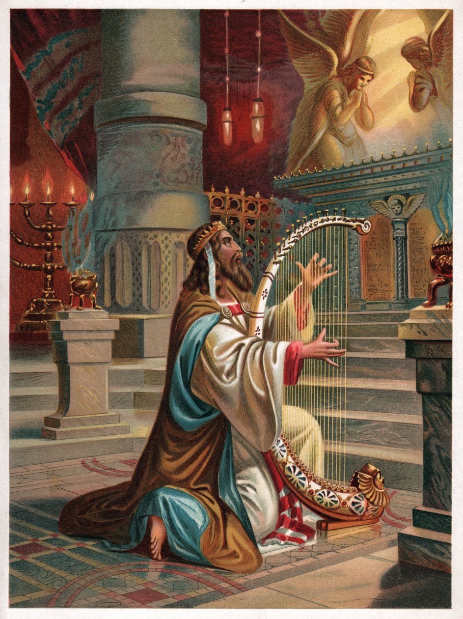 König David (Lithografie) von . .