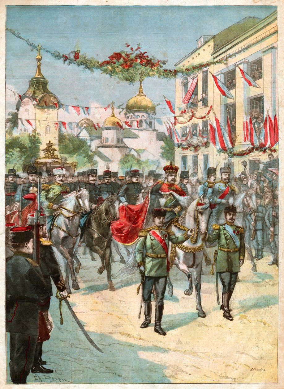 Peter I. von Serbien von John Pardon