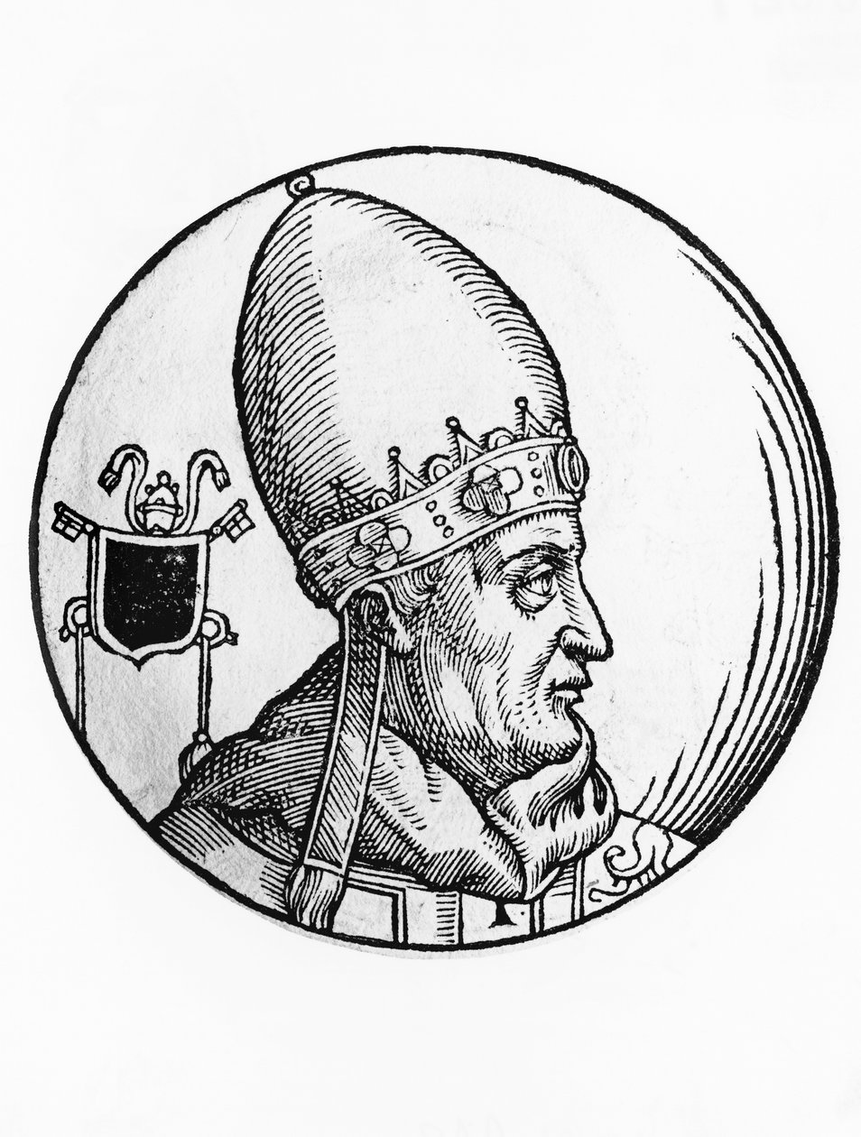 Porträt von Benedikt IV. (gestorben 903) von William Walcutt