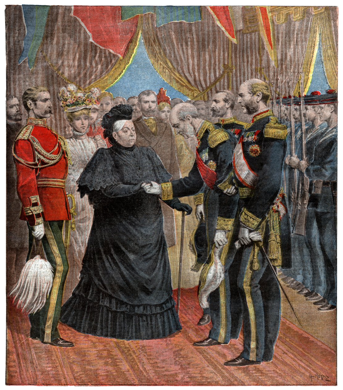 Königin Victoria von . .