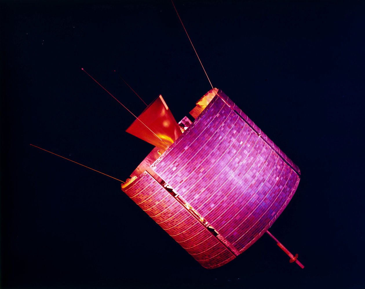 Satelliten, Militär, USA Der Early Bird Satellit von Ferdinand Georg Waldmuller
